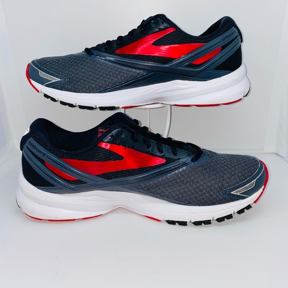 Brooks Launch Black and Red Athletic Shoes! Size 11 D! EUC! - Picture 2 of 9